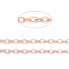 Brass Cable Chains KK-S332-19RG-2