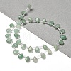 Natural Green Aventurinee Beads Strands G-Q167-A06-02D-2