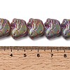 Painted Glass Beads Strands GLAA-Z021-10G-3