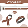 PU Leather Luggage Tag Straps AJEW-WH0248-532A-2