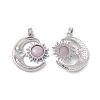 Natural Kunzite Pendants KK-A173-04P-02-2
