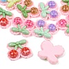 Opaque Resin Cabochons RESI-C067-01B-2