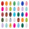 300Pcs Spray Painted Schima Wood Beads WOOD-TA0002-83A-1