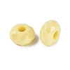 Opaque Acrylic European Beads OACR-E033-23R-2