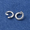 Brass Open Jump Rings KK-G604-08S-24-2