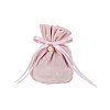 Velvet Jewelry Bags with Drawstring & Plastic Imitation Pearl TP-CJC0001-03C-1