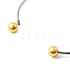 1.8MM 201 Stainless Steel Cuff Bangle Making BJEW-Z144-01GP-02-2