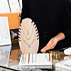 Wood Slant Back Necklace Display Stands NDIS-WH0077-001-5