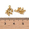304 Stainless Steel with Crystal Rhinestone Charms RB-L002-02G-3