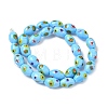 Handmade Millefiori Glass Beads LAMP-U004-02D-2