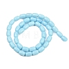 Opaque Glass Beads Strands GLAA-Z015-02E-2