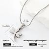 304 Stainless Steel Pendant Necklaces TQ3639-5-1