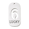 304 Stainless Steel Pendants STAS-D200-02G-P-1