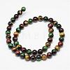 Natural Tiger Eye Beads Strands G-N0224-02-12mm-2