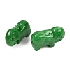 Natural Myanmar Jade Dyed Carved Pendants G-D364-08A-2