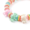 Stretch Kids Bracelets BJEW-JB06309-6