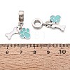 Alloy Enamel European Dangle Charms FIND-Q121-01C-P-3
