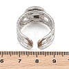 304 Stainless Steel Cuff Ring Components SA-CBA82C8-01C-P-3