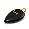 Natural & Synthetic Mixed Gemstone Pendants G-G470-03G-3