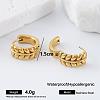304 Stainless Steel Hoop Earrings for Women VK8456-6