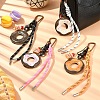 Nylon Pendant Decorations HJEW-YW00412-01-4