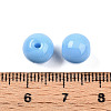 Opaque Solid Color Glass Beads GLAA-N007-8mm-A14-3