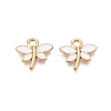 Alloy Enamel Charms X-ENAM-T021-18-2