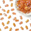 100Pcs Electroplate Transparent Glass Beads EGLA-YW0005-28A-1