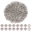 800Pcs 304 Stainless Steel Spacer Beads STAS-BBC0009-76C-7