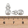 Fruit 304 Stainless Steel Charms STAS-H242-03P-08-3