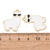 Alloy Enamel Pendants AL-CBA5FAE-02G-A-3