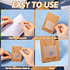 100Pcs Ractangle Kraft Paper Necklace Earring Display Cards AJEW-TA0001-26B-4