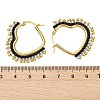Glass Seed Hoop Earrings for Women EJEW-MZ00797-03-5