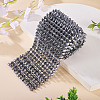 1 Yard 12-Row Resin Spike Stud Cone Flatback Punk Rock Trim Mesh Bead Craft FIND-TA0006-73A-8