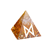 Orgonite Pyramid Resin Display Decorations DJEW-PW0006-03J-1
