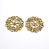 Tibetan Style Filigree Joiners Links LS-TIBE-A11623-AG-FF-1
