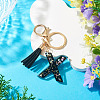 1Pc Resin Letter Keychains KEYC-TADJ0001-09X-4