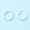 925 Sterling Silver Hoop Earrings STER-P047-13A-S-2
