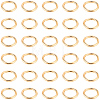200Pcs 304 Stainless Steel Round Rings STAS-BBC0010-21A-7