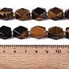 Natural Tiger Eye Beads Strands G-Q608-11F-5