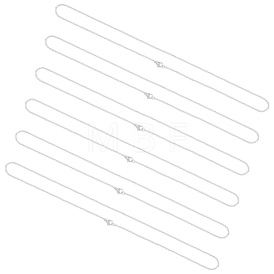 304 Stainless Steel Cable Chain Necklaces NJEW-UN0001-45P-1