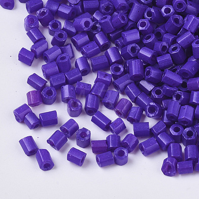 8/0 Two Cut Glass Seed Beads SEED-S033-06A-07-1