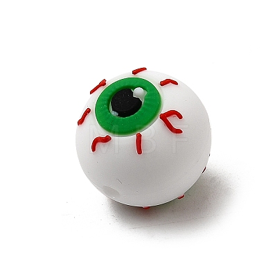 Halloween Silicone Focal Beads SIL-P011-01A-1