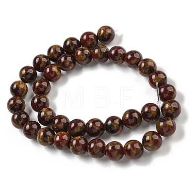 Synthetic Gold Clinquant Stone Beads Strands G-P549-A01-02C-1