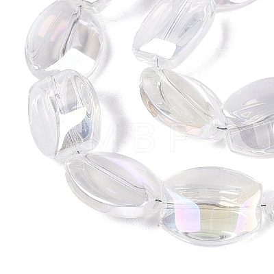 Electroplate Glass Beads Strands EGLA-Q134-02A-B06-1