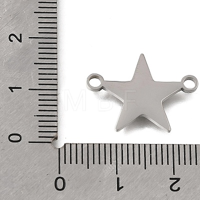 304 Stainless Steel Polishing Connector Charms STAS-E532-11P-1