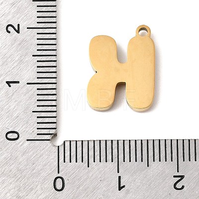 304 Stainless Steel Pendants STAS-K297-09K-G-1