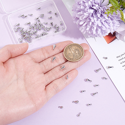80Pcs 2 Styles Brass Charms KK-BBC0026-17P-1