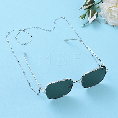 3Pcs 304 Stainless Steel Satellite Chains Eyeglasses Chains AJEW-DJ0003-46-1