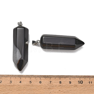 Natural Crystal Core Agate Pendants GG-CBAA0EE-02P-08-1